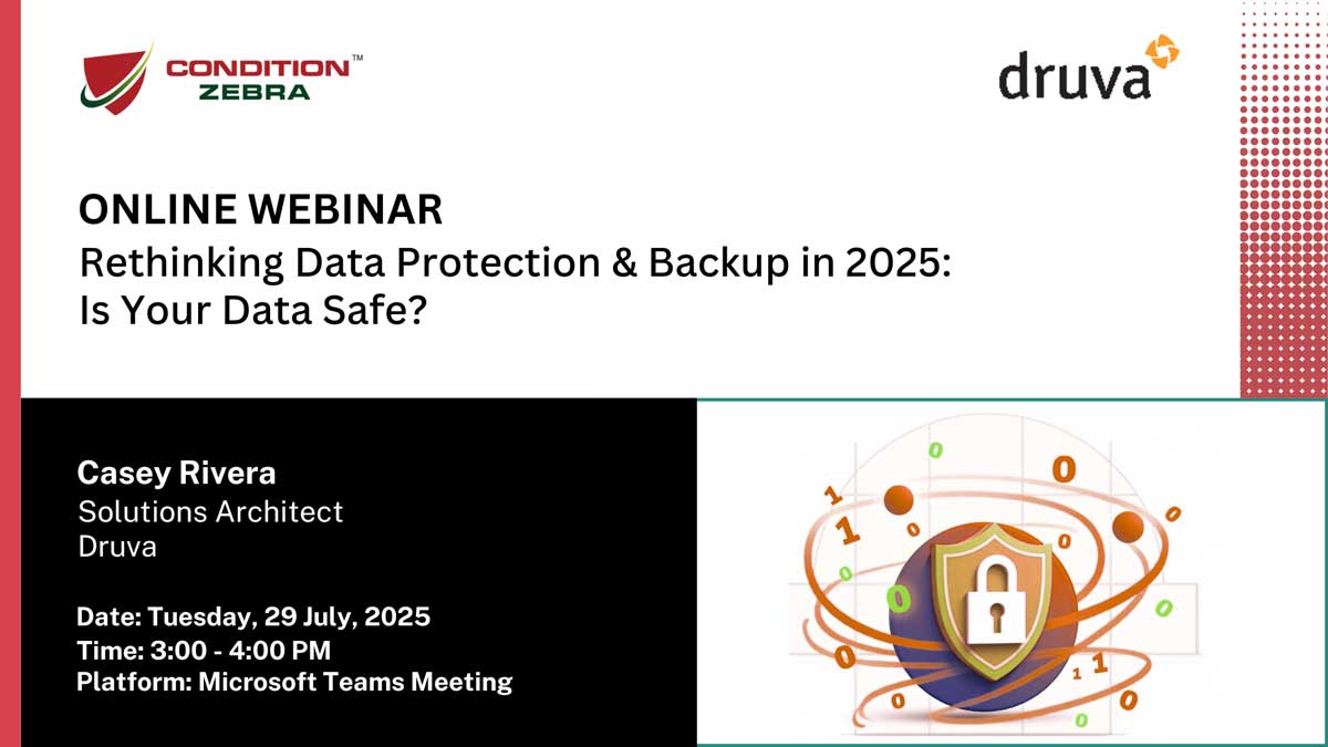 Rethinking Data Protection & Backup 2025 webinar